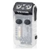 Rechargeable Keychain Flashlight, Mini LED Flashlight with 13 Lighting Modes, Portable Pocket Flashlight with Clip