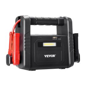 4000A Peak Jump Starter, Portable Lithium Car Battery Booster Pack with LCD Display & LED Light, Power Pack for All Gas/up to 10L Diesel Engines