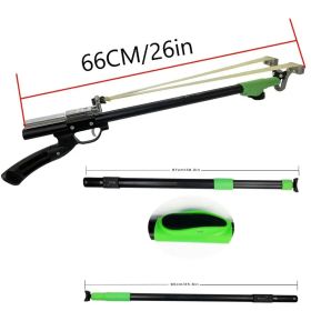 High-Power Metal Slingshot – Black Ergonomic Handle, Precision Trigger for Hunting, Jungle Expeditions & Outdoor Survival Gear
