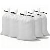 Empty Sandbags, 200 Packs 16 x 26 in, Heavy Duty Sand Bags Sacks with Ties, 50lb Capacity Woven Polypropylene Sandbags