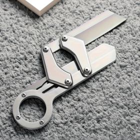 Outdoor Folding Knife – Two-Hand Grip Design – Camping/Hiking Survival Tool