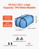 Water Storage Bladder, 35 Gallon Large Capacity TPU Soft Water Bag, Portable & Collapsible Water Storage Containers