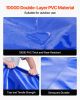 Water Storage Bladder, 105.7 Gallon (400L) Water Storage Container Tank, 1000D PVC Large Capacity Soft Bag Bladder