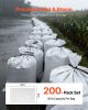 Empty Sandbags, 200 Packs 16 x 26 in, Heavy Duty Sand Bags Sacks with Ties, 50lb Capacity Woven Polypropylene Sandbags