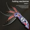 Compact Portable Folding Knife for Wilderness Survival and More