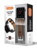 Brown Full-Grain Leather Watch Band Made for Apple Watch Series 1/2/3/4/5/6/7/SE - Small (38/40/41mm)